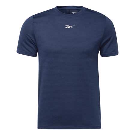 Reebok Workout Ready Melange T-Shirt, Batik Blue 